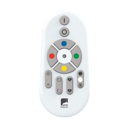 Eglo - Plafón LED RGB regulable SALOBRENA-C LED/30,5W/230V + control remoto