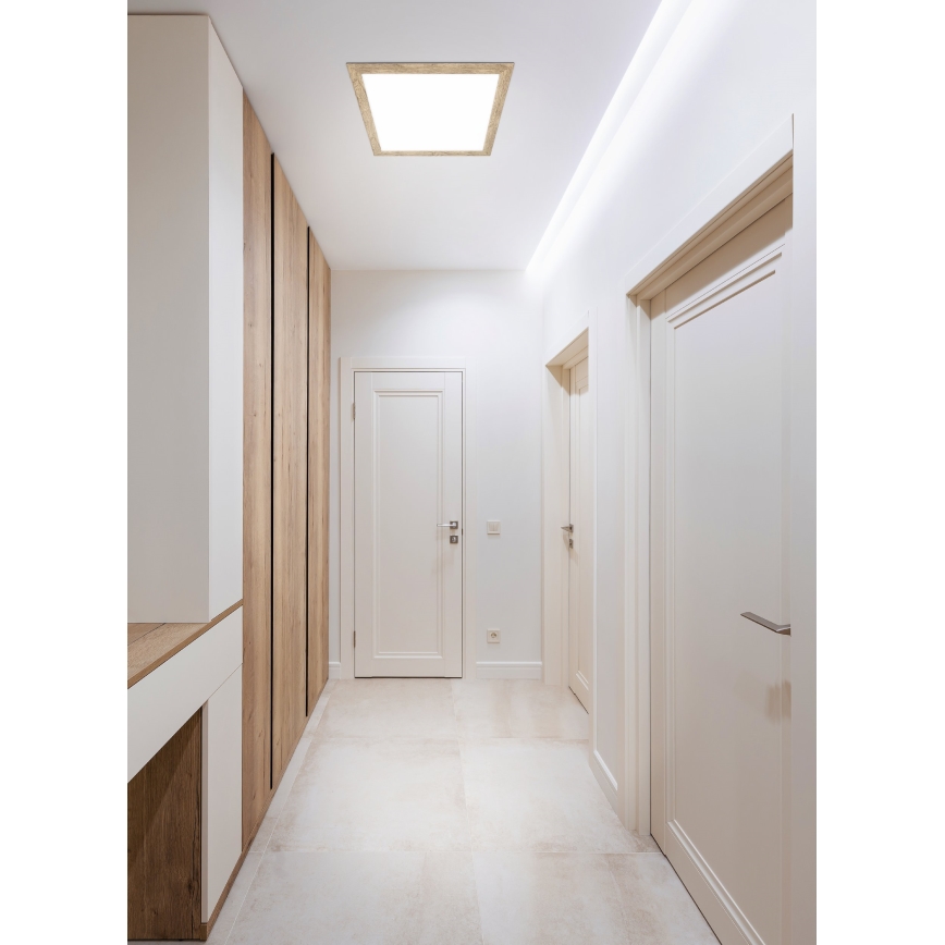Eglo 99436 - Luminaria de techo PIGLIONASSO LED/32W/230V 645x645 mm