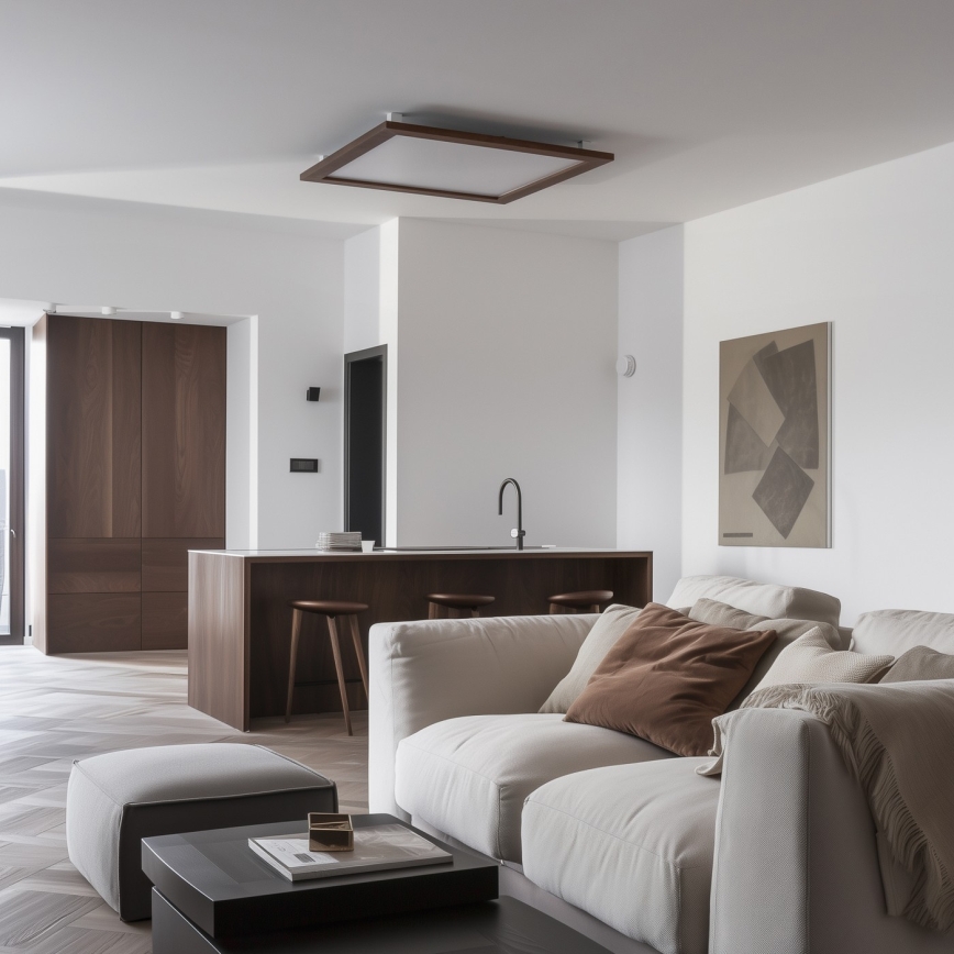 Eglo 99475 - Lámpara de techo LED PIGLIONASSO LED/32W/230V 645x645 mm