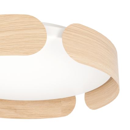 Eglo - Plafón de techo LED/20W/230V Ø 37 cm beige