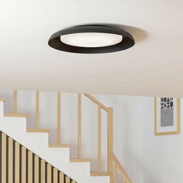 Eglo 99703 - Lámpara de techo LED PENJAMO LED/17,1W/230V negra