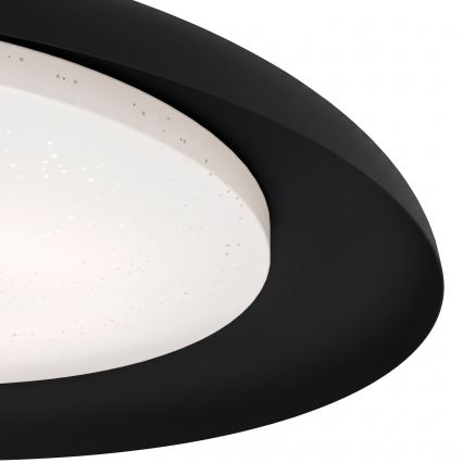 Eglo 99703 - Lámpara de techo LED PENJAMO LED/17,1W/230V negra