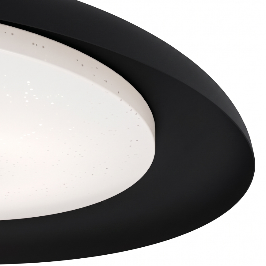 Eglo 99703 - Lámpara de techo LED PENJAMO LED/17,1W/230V negra