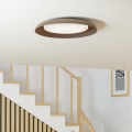 Eglo 99704 - Lámpara de techo LED PENJAMO LED/17,1W/230V marrón