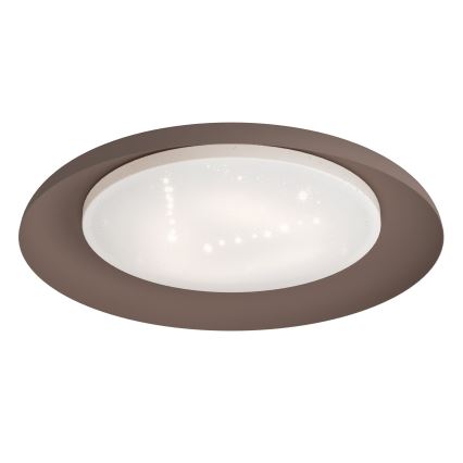 Eglo 99704 - Lámpara de techo LED PENJAMO LED/17,1W/230V marrón