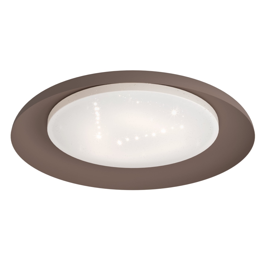 Eglo 99704 - Lámpara de techo LED PENJAMO LED/17,1W/230V marrón