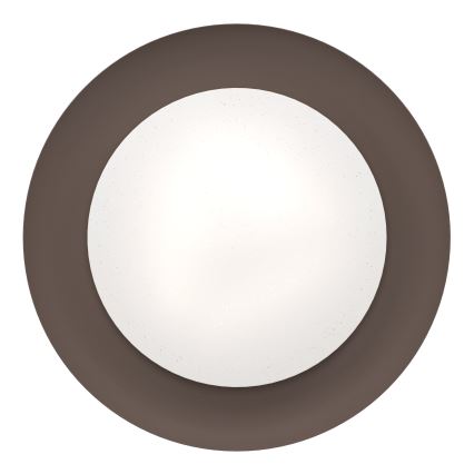 Eglo 99704 - Lámpara de techo LED PENJAMO LED/17,1W/230V marrón