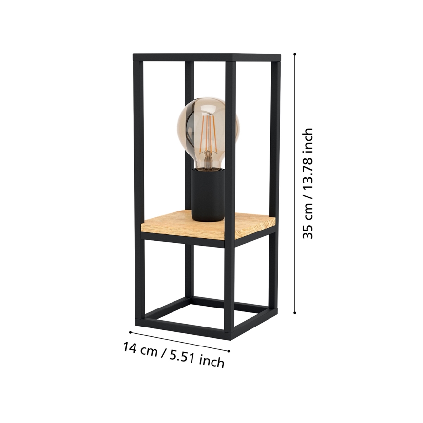 Eglo - Lámpara de mesa 1xE27/40W/230V
