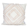 Eglo - Almohada decorativa 50x50 cm color crema