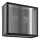 Eglo - Aplique de pared exterior 2xE27/40W/230V IP44 negro