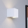 Eglo - Aplique de pared exterior recargable LED regulable con sensor de movimiento y de crepúsculo LED/2,2W/5V IP44 blanco