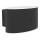 Eglo - Aplique de pared exterior táctil LED recargable y regulable LED/5W/5V 2000 mAh 3000/4000/6500K IP44 negro