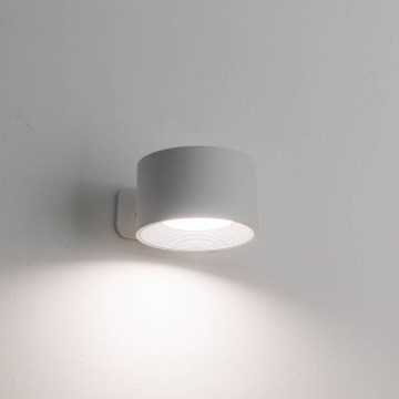 Eglo - Aplique de pared táctil LED recargable y regulable LED/5W/5V 2700/4000/6500K 2000 mAh blanco