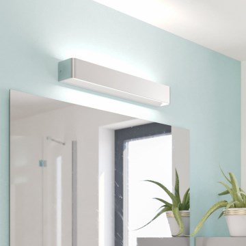 Eglo - Aplique LED de baño LED/26,5W/230V 3000K IP44 cromo mate