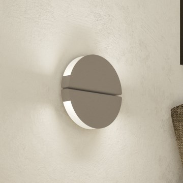 Eglo - Aplique LED de pared exterior LED/4,5W/230V 2700/4000/6500K IP44 beige