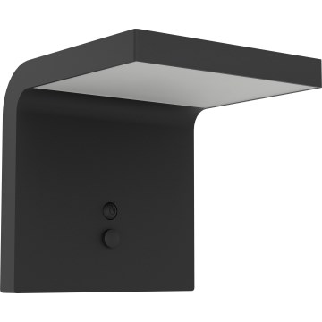 Eglo - Aplique LED solar con sensor LED/6,5W/3,7V 2400 mAh IP44