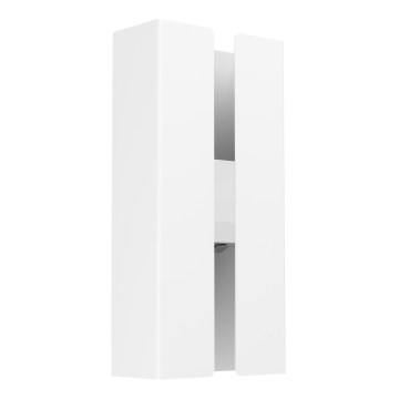 Eglo - Aplique mural LED para exterior 2xLED/4W/230V 2700/4000/6000K. IP44 blanco