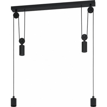 Eglo - Cable de alimentación WINKWORTH 2xE27/40W/230V negro