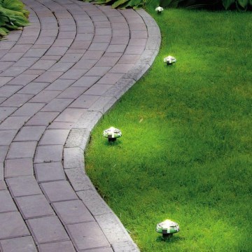 Eglo - Cadena decorativa LED para exterior, 9 LEDs, 10 m, IP65, blanco cálido