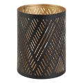 Eglo - Candelabro 10x7,5 cm negro/dorado