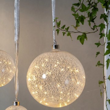 Eglo - Decoración navideña LED 50xLED/0,064W/3/230V Ø 20 cm