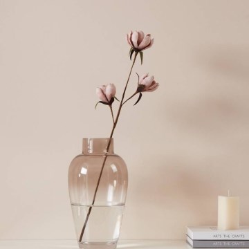 Eglo - Flor artificial 65 cm rosa