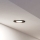 Eglo - Foco empotrable LED para baño 1xGU10/4,5W/230V IP44 negro