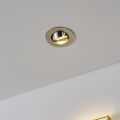 Eglo - Foco empotrado LED 1xGU10/4,5W/230V, cromo mate