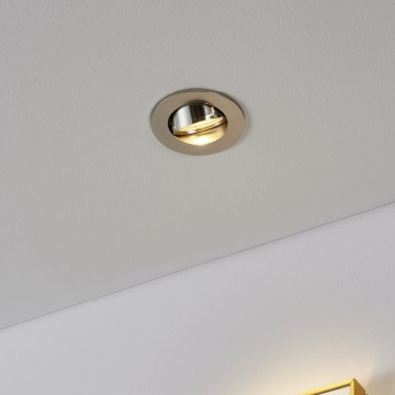 Eglo - Foco empotrado LED 1xGU10/4,5W/230V, cromo mate
