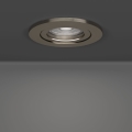 Eglo - Foco empotrado LED/4,8W/230V 2700/4000/6500K cromo mate