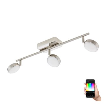 Eglo - Foco LED RGB empotrable CORROPOLI-C 3xLED/5W/230V