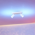 Eglo - Foco LED RGBW regulable 2xLED/3,7W/230V 2700-6500K blanco