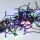 Eglo - Guirnalda LED para exterior 80 LEDs 8 m IP44 multicolor