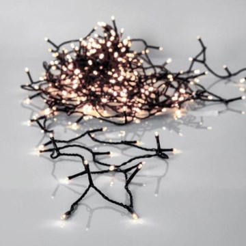 Eglo - Guirnalda navideña LED para exterior 360xLED 25,6m IP44 blanco cálido