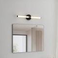 Eglo - Iluminación LED para espejo de baño LED/11W/230V 3000/4000/6500K 60 cm IP44 negra