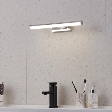 Eglo - Iluminación LED para espejo de baño LED/7,4W/230V 40 cm IP44 cromo brillante