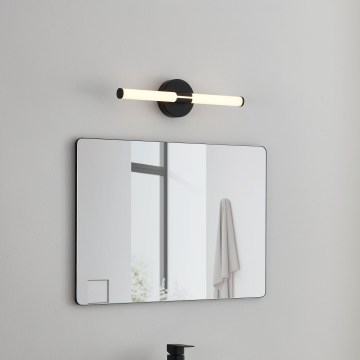 Eglo - Iluminación LED para espejo de baño LED/7,5W/230V 3000/4000/6500K 45 cm IP44 negro