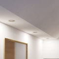 Eglo - Juego de 3 focos empotrables LED para baño 1xGU10/4,5W/230V IP44 cromo mate