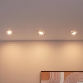Eglo - Juego de 3 luminarias LED empotrables PENETO 1xGU10-LED/5W/230V
