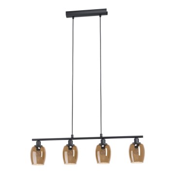 Eglo - Lámpara colgante 4xE14/40W/230V