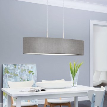 Eglo - Lámpara colgante con cable 2xE27/60W/230V
