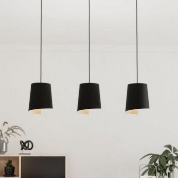 Eglo - Lámpara colgante con cable 3xE27/40W/230V