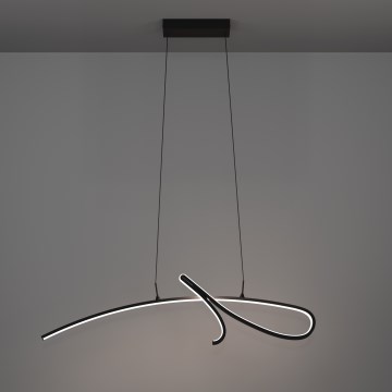 Eglo - Lámpara colgante LED con cable LED/20W/230V 2700/4000/6500K negra