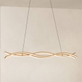 Eglo - Lámpara colgante LED con cable LED/35W/230V dorada