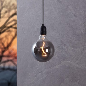 Eglo - Lámpara colgante LED de exterior LED/0,06W/6V 4xAA IP44 gris