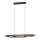 Eglo - Lámpara colgante LED regulable con cable 2xLED/13W/230V + LED/16W negro/marrón