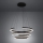 Eglo - Lámpara colgante LED regulable con cable LED/50W/230V 2200-6500K negra + mando a distancia
