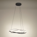 Eglo - Lámpara colgante LED regulable con cable LED/60W/230V 2200-6500K gris + control remoto