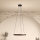 Eglo - Lámpara colgante LED regulable en cable con sensor de movimiento, 2xLED/19W/230V, 2200–6500K, Ø 55 cm, marrón