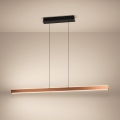 Eglo - Lámpara colgante LED regulable suspendida en cable LED/30W/230V 2200-6500K dorada + mando a distancia